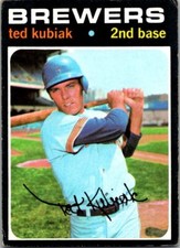 1971 Topps #516 Ted Kubiak vg