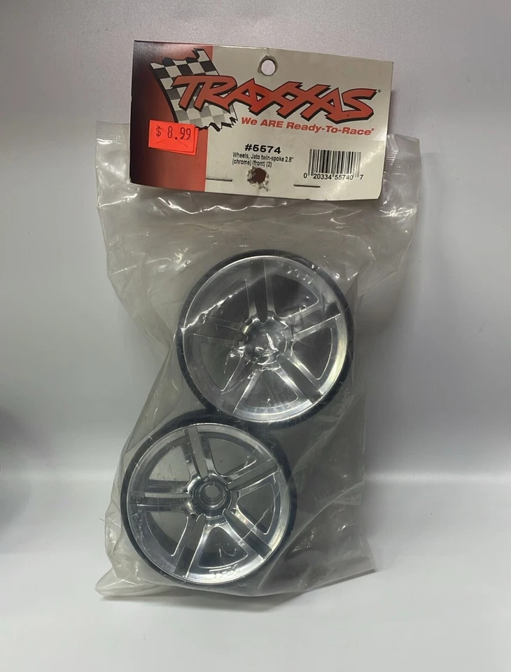 Traxxas Jato Twin-Spoke 2.8" Wheels Front 5574 - Image 1 of 1