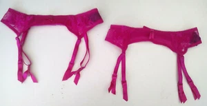 Ann Summers Sexy Medias Suspendedor Cinturón Clips Negro Rosa Talla 8 Vestido Aspecto Humedecido - Imagen 1 de 11