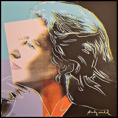 ANDY WARHOL * Ingrid Bergman * Lithograph * Limited # Xx/2400 CMOA Signed • 1€