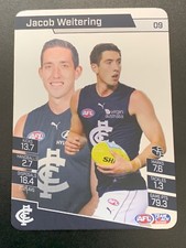 2022 AFL TEAMCOACH SILVER - CHOOSE YOUR CARD FROM DROPDOWN-SINGLE CARD-VGOOD.
