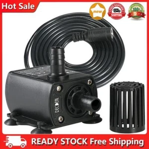 Brunnen Aquarium Mini DC 12V Bürstenlose Pumpe Teich Tauchwasserpumpe DE - Bild 1 von 7