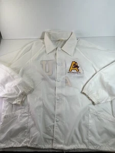 Vintage ASU Arizona State University Sun Devils Windbreaker 2XL NCAA EUC! Auburn - Picture 1 of 11