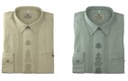 COUNTRY FASHION Trachtenhemd mit Bestickung Herrenhemd Jagd Forst langarm