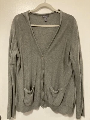 Cardigã feminino cinza Van Heusen - Imagem 1 de 2
