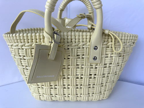 Borsa cestino bistrot Balenciaga nuova borsa a tracolla borsetta in pelle