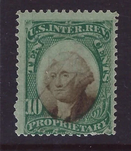 Bigjake: RB-7b, 10 cent Proprietary, green paper - Picture 1 of 2