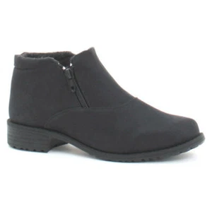 Nuevas botas para mujer CALENTADORES DE PUNTERA LOREN con cremallera baja HECHAS EN CANADÁ - Imagen 1 de 7