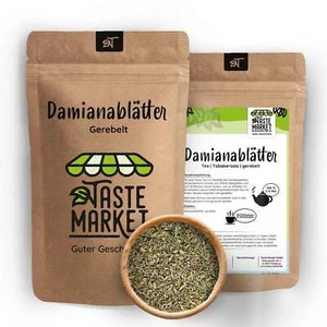 2 x 1 kg Damianablätter | Damiana Tee geschnitten | Tabakersatz - Bild 1 von 5