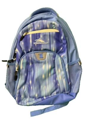 High Sierra Backpack Padded LAP TOP POUCH 4 ZIPPER 2MESH SIDE POCKET NWD - Image 1 of 3