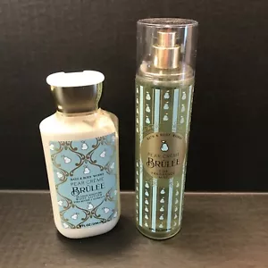 PEAR CREME BRULEE Bath & Body Works Bundle Body Lotion & Fine Fragrance Mist - Picture 1 of 1
