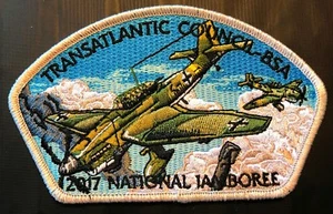 BSA TRANSATLANTIC OA 482 BLACK EAGLE 2017 JAMBOREE WWII STUKA SMY STAFF CSP JSP - Picture 1 of 2