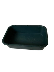 Feeder Dish Seed Bowl, For Cage & Aviary Birds, Plastic Teal - Picture 1 of 5