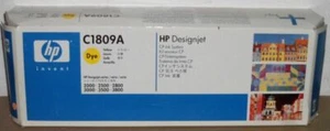 HP C1809A giallo giallo inchiostro testina di stampa Designjet 2000 2500 2800 3000 3500 3800  - Foto 1 di 1