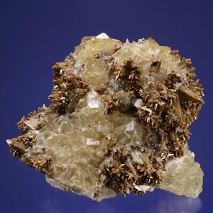 Fluorit mit Calcit Santa Eulalia, Chihuahua, Mexiko 1805-053 - Bild 1 von 9
