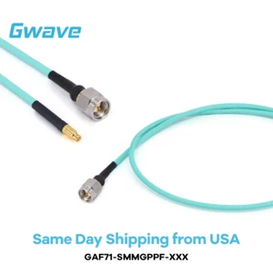 SMA Male to GPPO (Mini-SMP) Female Cable | RG-405SS Flexible Coax | DC-26.5GHz - Picture 1 of 10