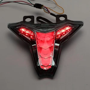 LED Brake Tail Light Turn Signal Blinker For KAWASAKI Ninja 400 EX400 ZX6R ZX636 - Picture 1 of 21