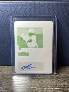 Placa de impresión automática Panini Chronicles Otto Lopez 2022 1/1 RC Contenders 1 de 1 - Imagen 1 de 2