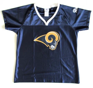 NFL Team Apparel St Louis Rams Spirit Jersey Sam Bradford #8 Women's Size L - Picture 1 of 3