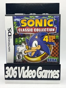 Sonic Classic Collection Nintendo DS Game - No Manual - Authentic Tested - Picture 1 of 7