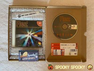 Rez レズ Sega Dreamcast - NTSC-J Japan VGC CIB - High Quality Packing - Tracked - Image 1 of 4