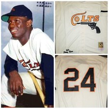 Retro Jimmy Wynn Houston Colt .45s Cream Mens Size XL  Baseball Jersey