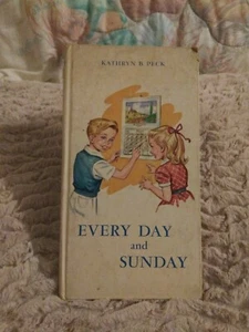 Rare 1959 Gospel Trumpet Children's Book: Every Day and Sunday by Kathryn Peck - Picture 1 of 12