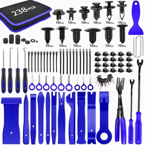 GOOACC 238Pcs Car Trim Removal Tool Clip Set Bumper Fastener Pliers Kit - Picture 1 of 9