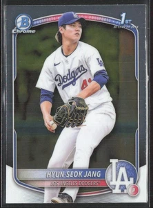 2025 Bowman #BCP-51 Hyun-Seok Jang Chrome Prospects - Picture 1 of 2