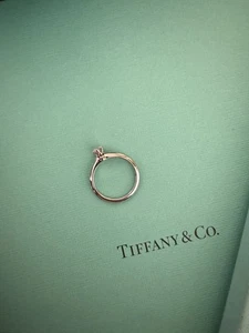 Tiffany & Co Setting Solitär Ring Platin PT.950 Diamant 0,25ct. Brillant - Bild 1 von 5
