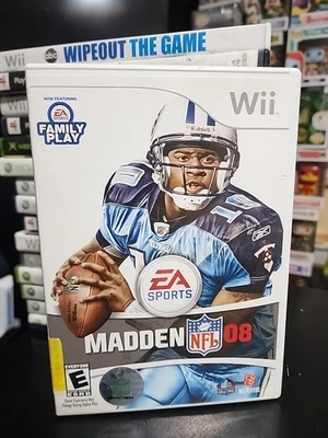 Wii Football Game Madden NFL 08 (Nintendo Wii, 2007) EA Sports - Image 1 of 4