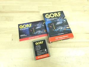 GORF (Atari 2600, 1982) Authentic Complete In Box w/ Manual Cleaned Tested - Picture 1 of 14
