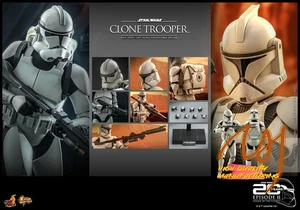 Acción Hot Toys 1/6 Mms647 Clone Trooper Star Wars: Attack Of The Clones EN STOCK - Imagen 1 de 10
