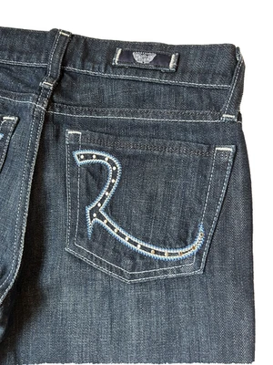 Pantalones de mezclilla para mujer azul tiza Kasandra talla 24 nuevos con etiquetas Rock & Republic KDS0251 Foto 1 de 4