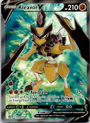 Kleavor V (Full Art) - Holo Promo SWSH: Sword & Shield Promo Cards SWSH248 NM - Image 1 of 2