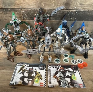 RIESIGE BIONICLE Masken Sockel Kugelgelenke Torsos Füße gemischte Teile unvollständig - Bild 1 von 20