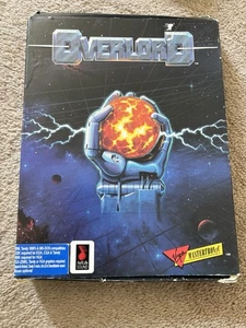 Overlord (PC, 1991) Big Box Game - IBM Floppy Disk - CIB - Picture 1 of 6