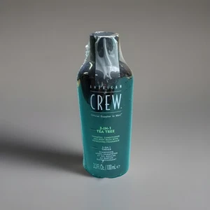 American Crew 3 in 1 Teebaum Shampoo Conditioner Duschgel 3,3 Oz. Reisegröße - Bild 1 von 2