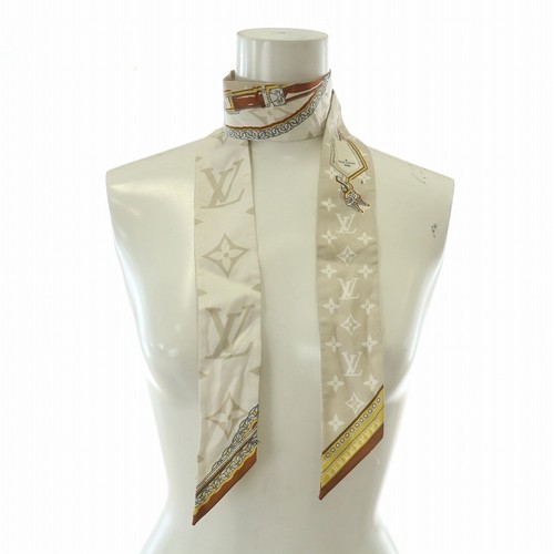 LOUIS VUITTON（LV） LOUIS VUITTON Bando BB Ultimate sciarpa seta monogramma catena cinturino blocco M77777