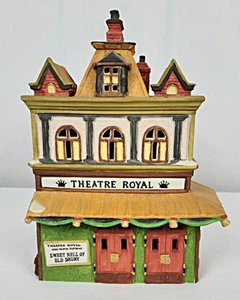 Dept 56 Dickens Village Series "Theatre Royal" #5584-0 1989 No Box & No Light - Bild 1 von 9