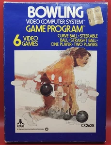 BOWLING 1978 Video Game Atari 2600 Game Complete in Box CIB w/ Manual CX 2628 - Picture 1 of 11