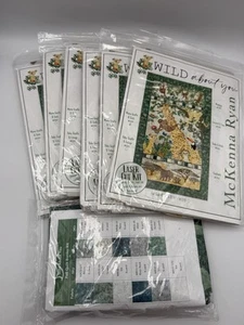 WILD about you Laser Cut Quilt Kit by McKenna Ryan Sold Out includes Border Fabr - Picture 1 of 7