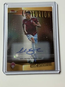 2022 Topps Finest MLS Centurion Auto Mark-Anthony Kaye 079/100 - Picture 1 of 2