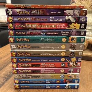 Pokémon Manga Verschiedenes Buch Lot Gemischtes Set 14 Abenteuer Diamant & Perle VIZ KINDER - Bild 1 von 6