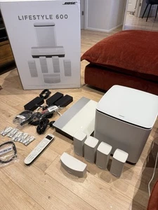 Bose Lifestyle 600 white Home Cinema Entertainment System - Picture 1 of 24