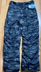 NEW Columbia Ice Slope II SB8379-009 Camo Waterproof Snow Pant Boy's Youth XL - Picture 1 of 4