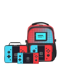 School Backpack for Children's,3pcs Gamer Backpack with Lunch Box, Pencil Case - Picture 1 of 13