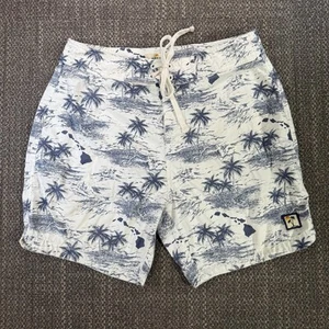 Marine Layer Swim Trunks Men S Hawaii Outrigger Palm Trees Surf Pocket Mesh Line - Picture 1 of 24