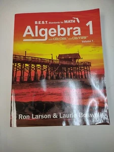 Florida's B.E.S.T. Standards for Math-Algebra 1 w/CalcChat & CalcView Vol 1 - Bild 1 von 2