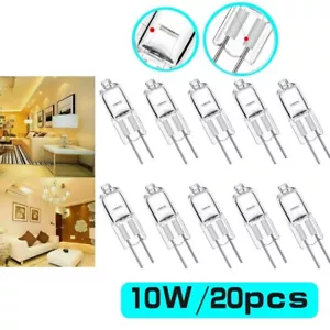 20X G4 LED 10W12V Warmweiß Lampe Birne Halogenlampe Stiftsockel Leuchtmittel NEW - Picture 1 of 8